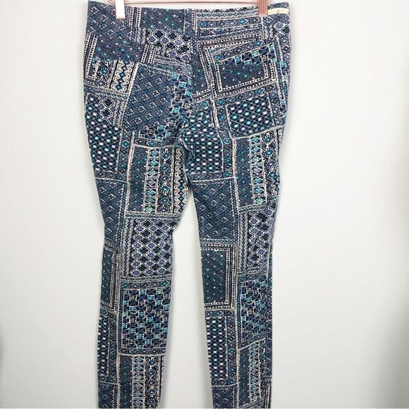 ANTHROPOLOGIE | PILCRO Patchwork Bandana Print Corduroy Pants Women’s Size 27 - Picture 9 of 13